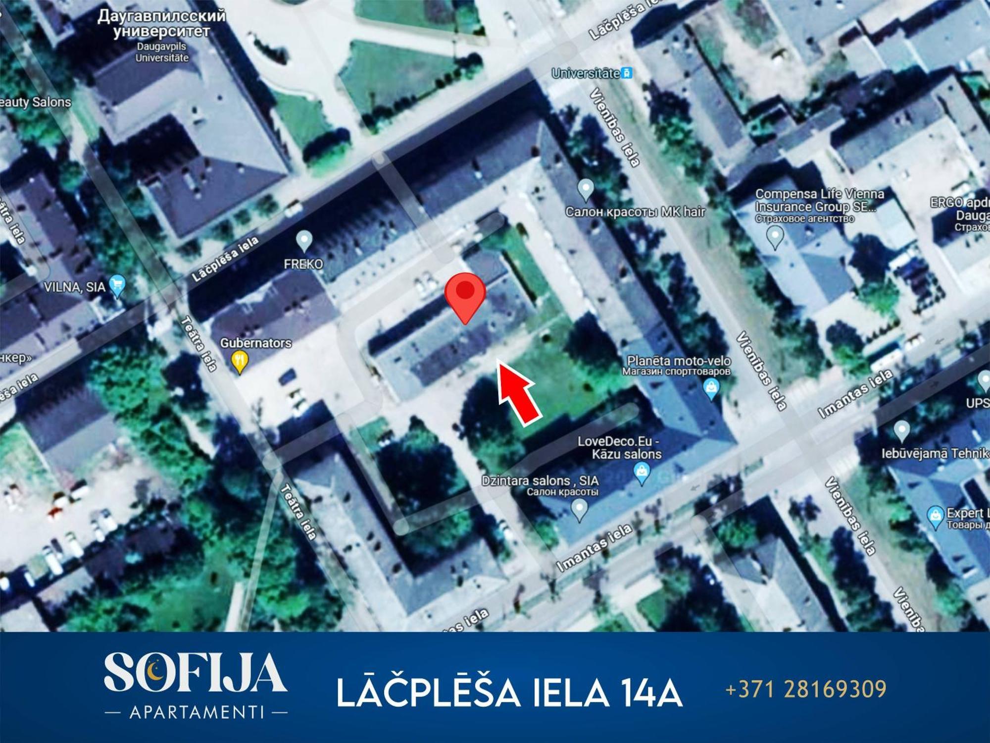 Apartamento Sofija Apartamenti Daugavpils Exterior foto